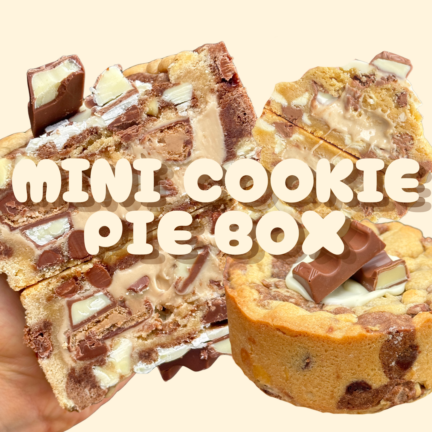 Mini Kinder Cookie Pie treat box 🥧🍪
